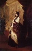 Franz Xaver Winterhalter , Harriet Howard, Duchess of Sutherland oil painting